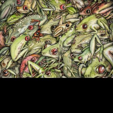 A Knot of Frogs